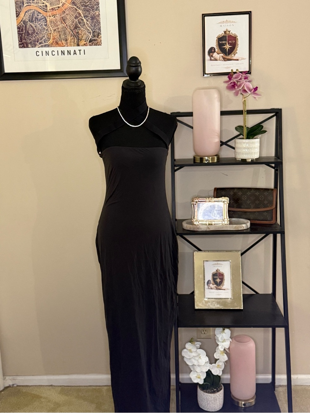 SKIMS Fits Everybody Halter Tube Maxi Dress L NWOT #10
